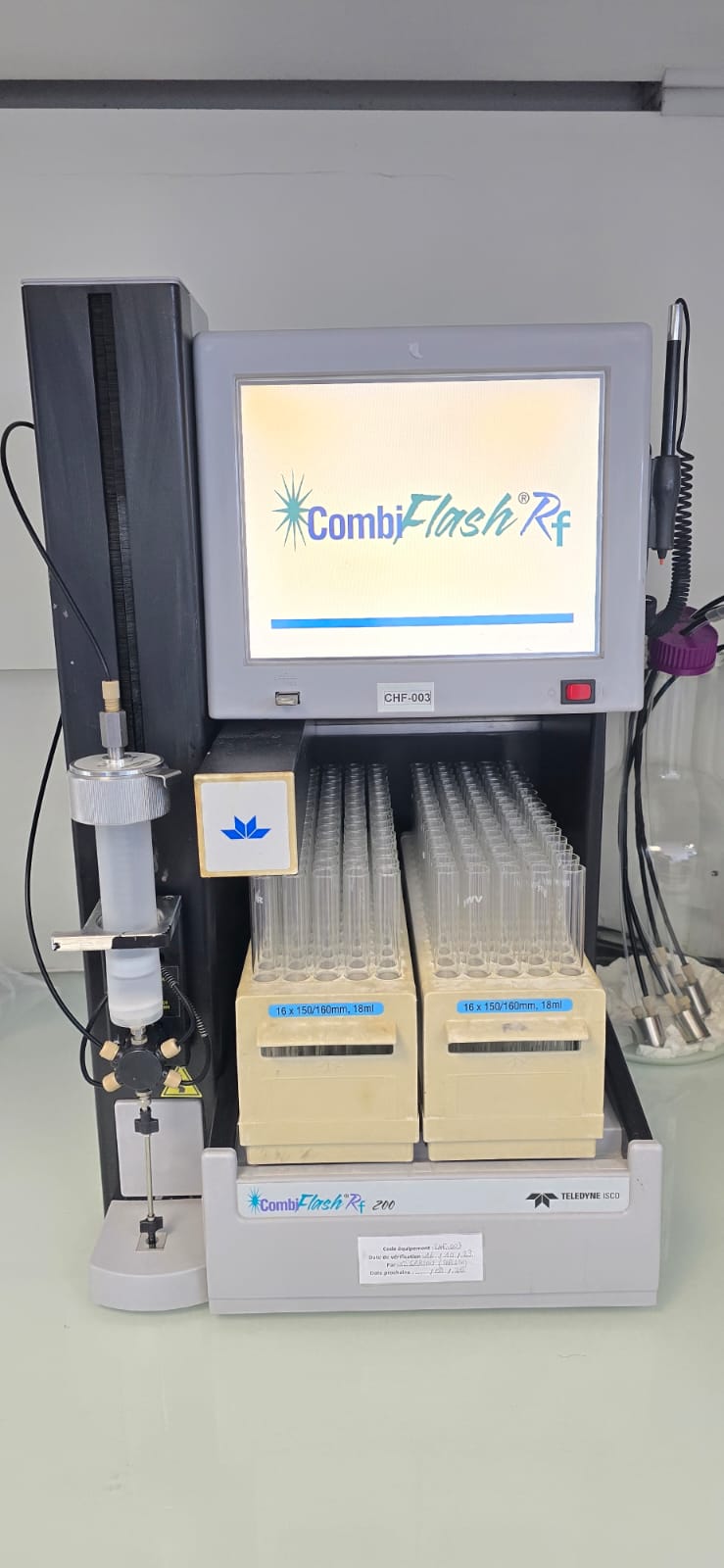 Système de chromatographie flash Teledyne ISCO Combiflash RF 200