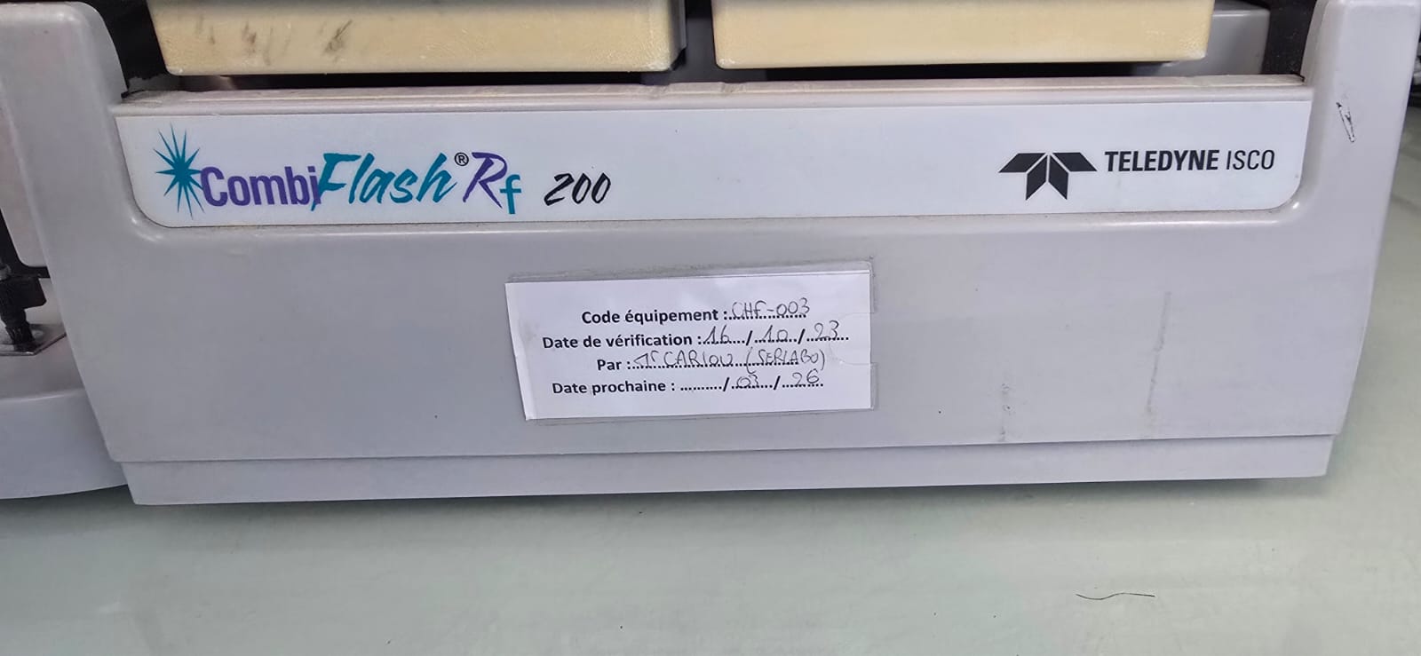 Système de chromatographie flash Teledyne ISCO Combiflash RF 200 – Image 7