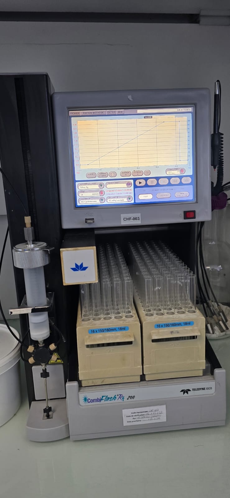 Système de chromatographie flash Teledyne ISCO Combiflash RF 200 – Image 10