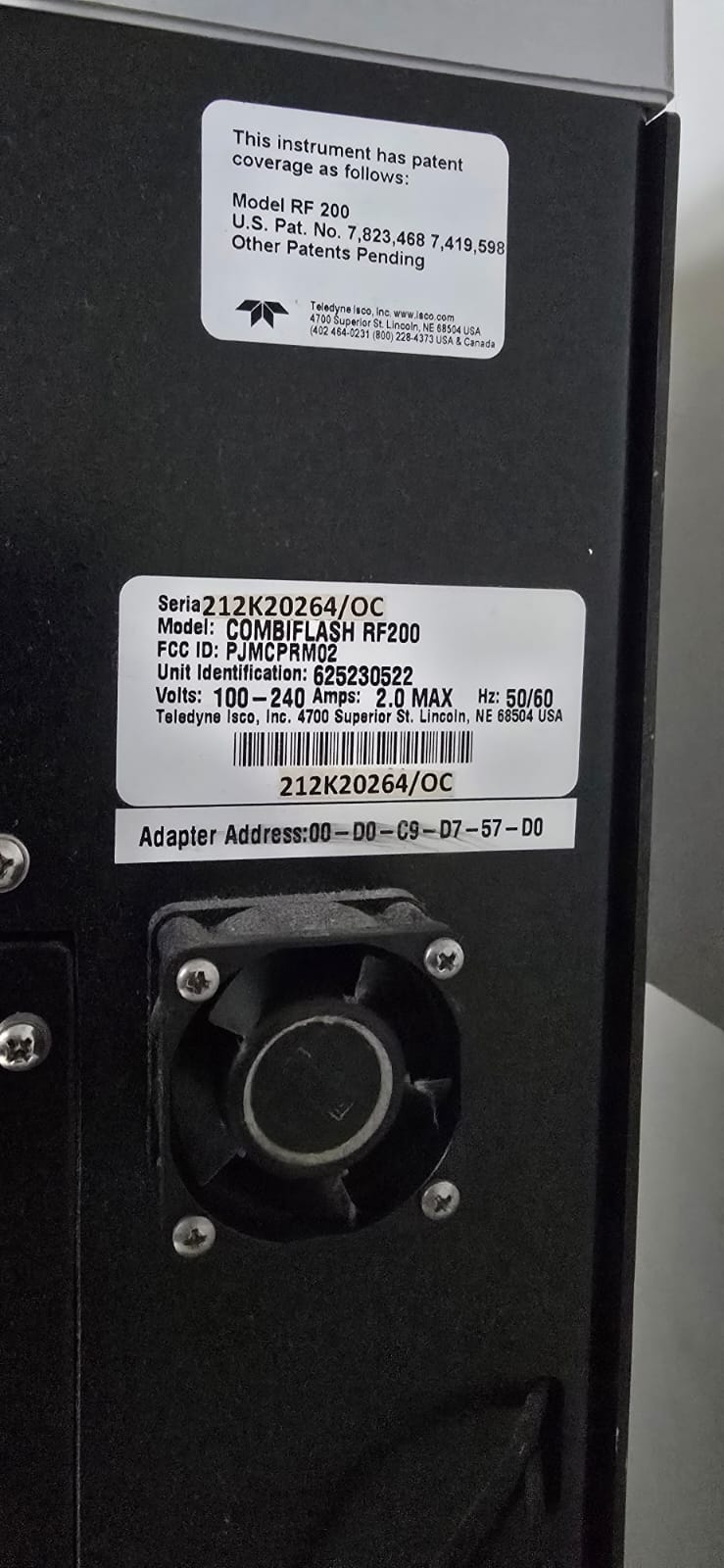 Système de chromatographie flash Teledyne ISCO Combiflash RF 200 – Image 14